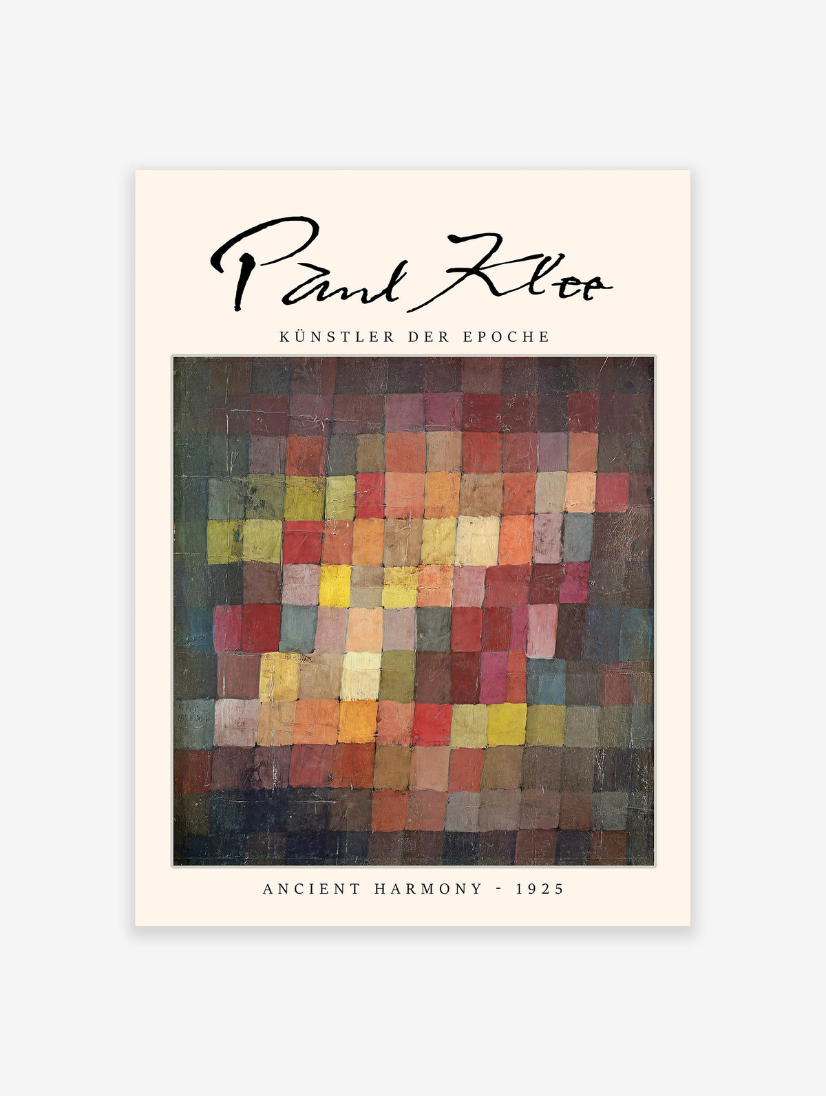 Ancient Harmony Poster by Paul Klee, Paul Klee Art Print