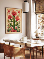 Mexican Cactus Poster