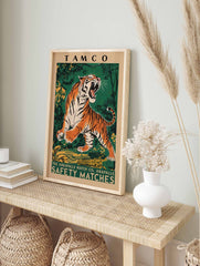 Tamco Tiger Matchbox Poster