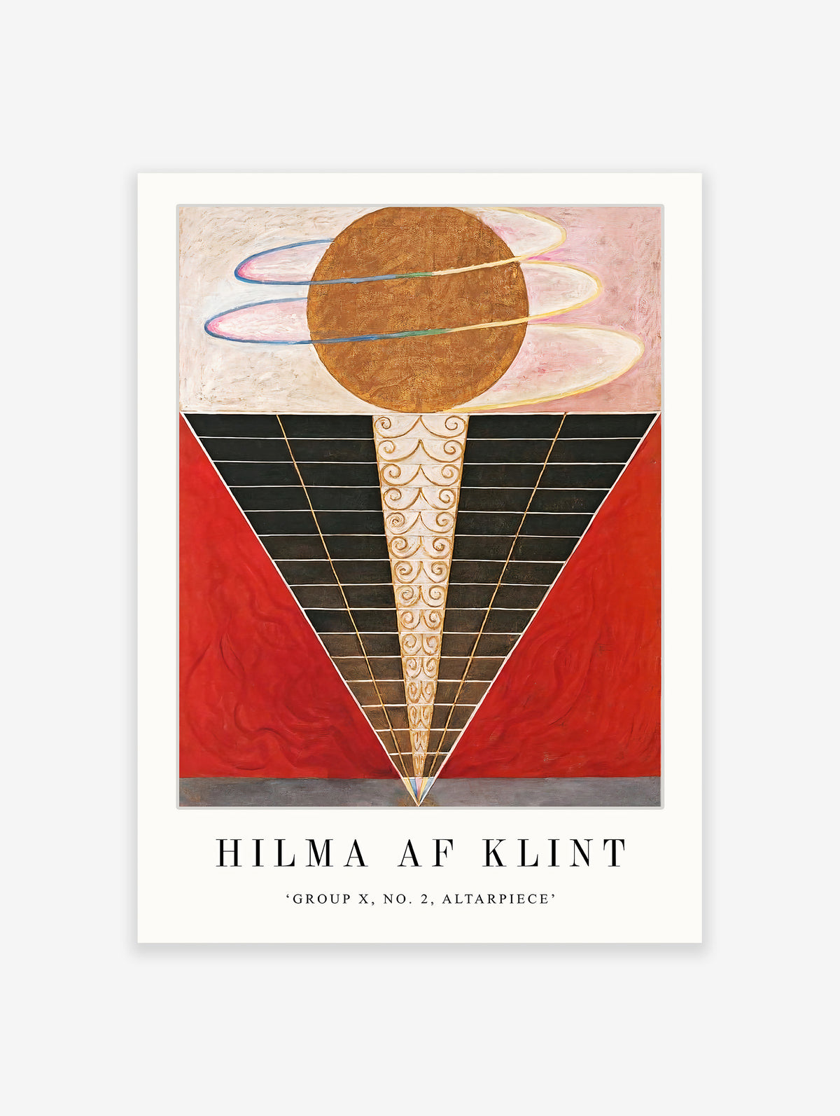 Altarpiece No.2 Poster by Hilma Af Klint, Hilma Af Klint Print