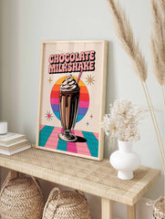 Chocolate Milkshake Poster