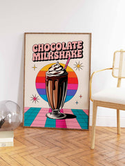 Chocolate Milkshake Poster