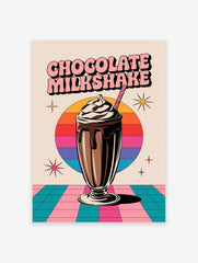 Chocolate Milkshake Poster