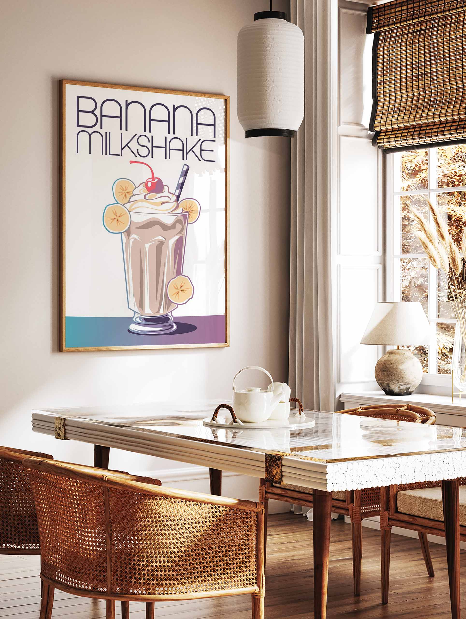 Banana Milkshake Poster