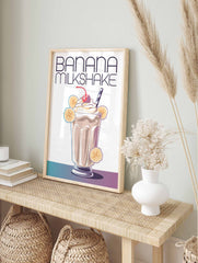 Banana Milkshake Poster