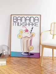 Banana Milkshake Poster