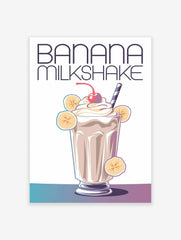 Banana Milkshake Poster