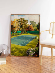 Tennis Court Poster