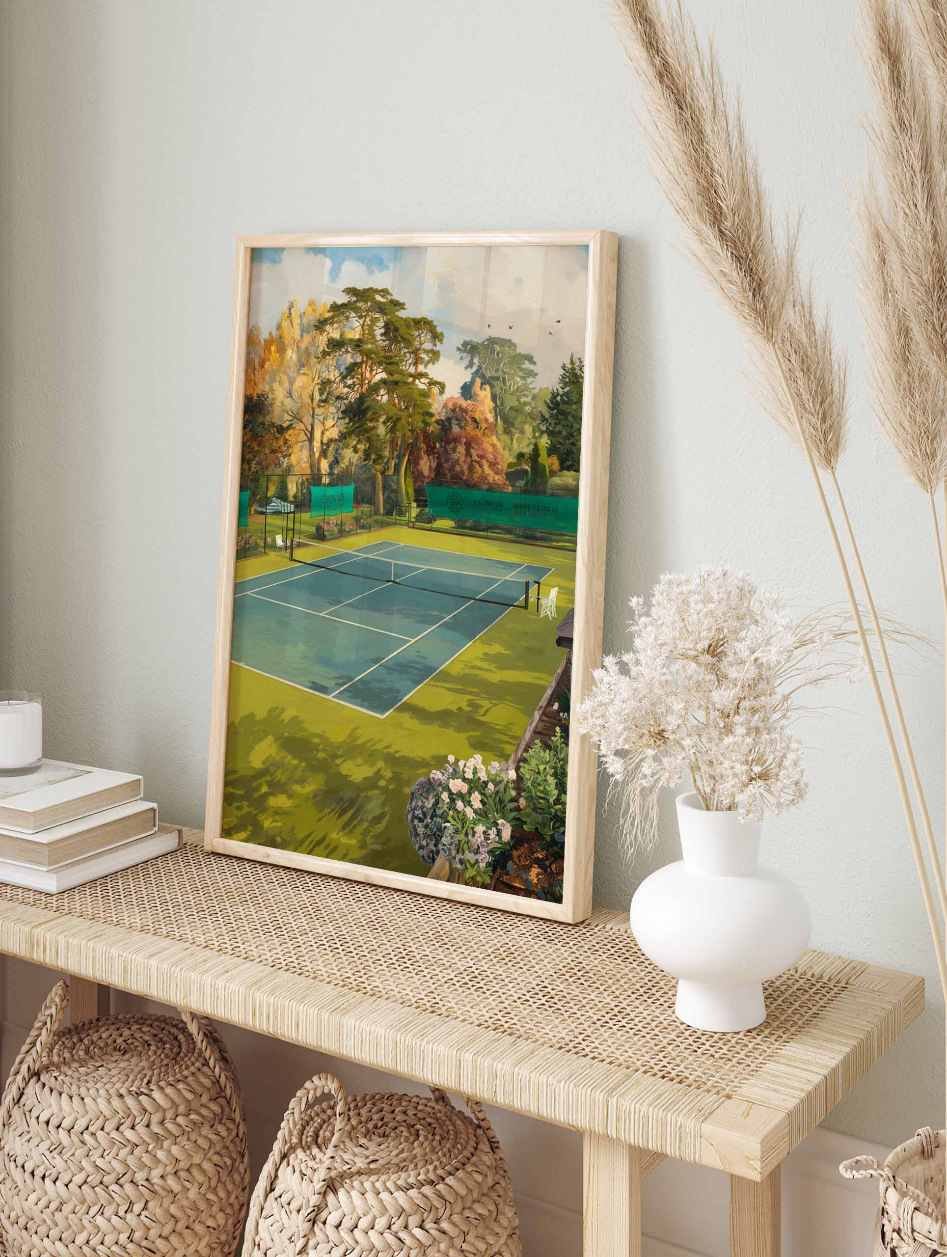 Tennis Court Poster