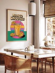 Mango Smoothie Drink Poster