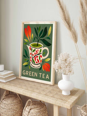 Green Tea Poster