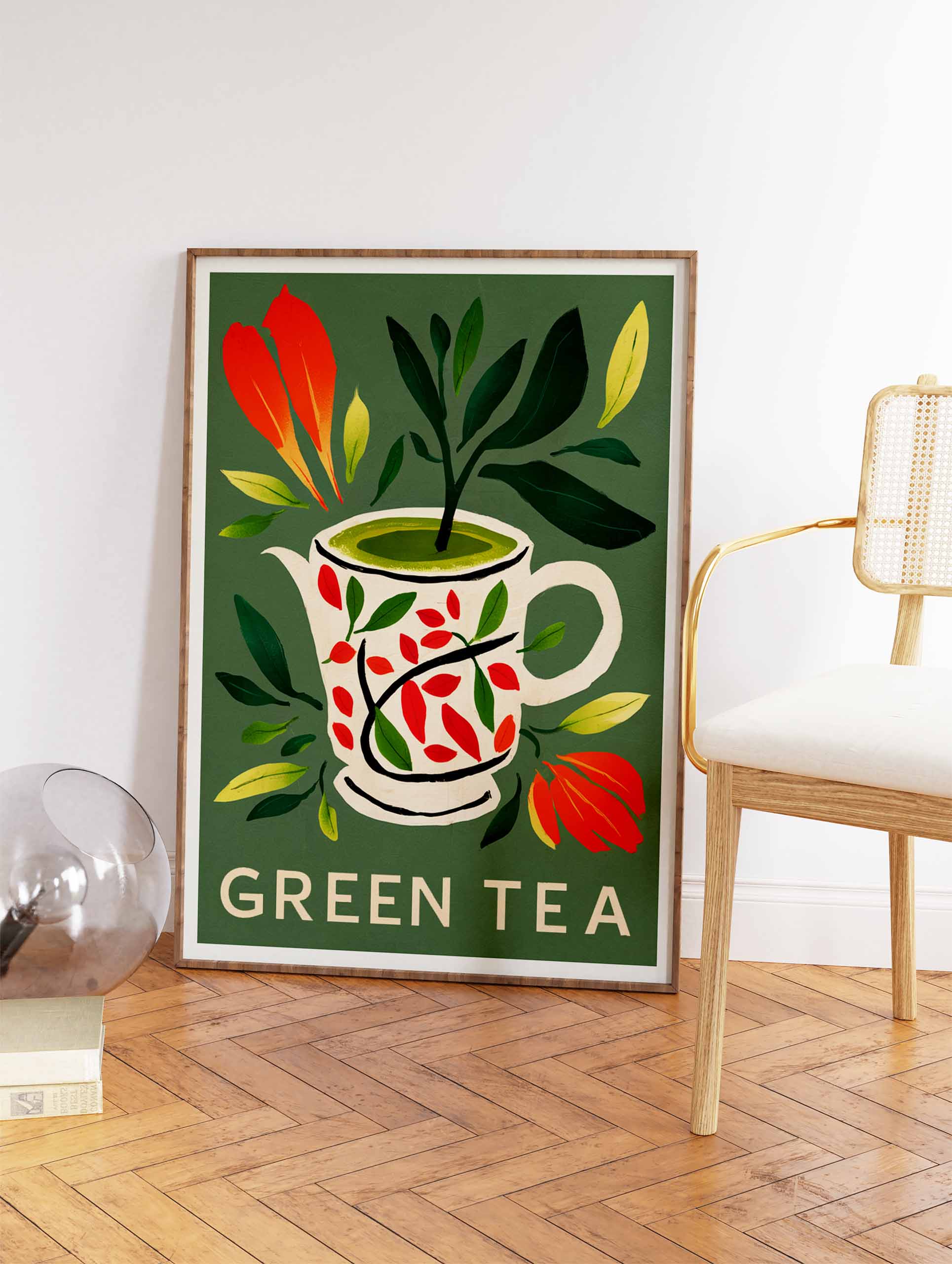 Green Tea Poster