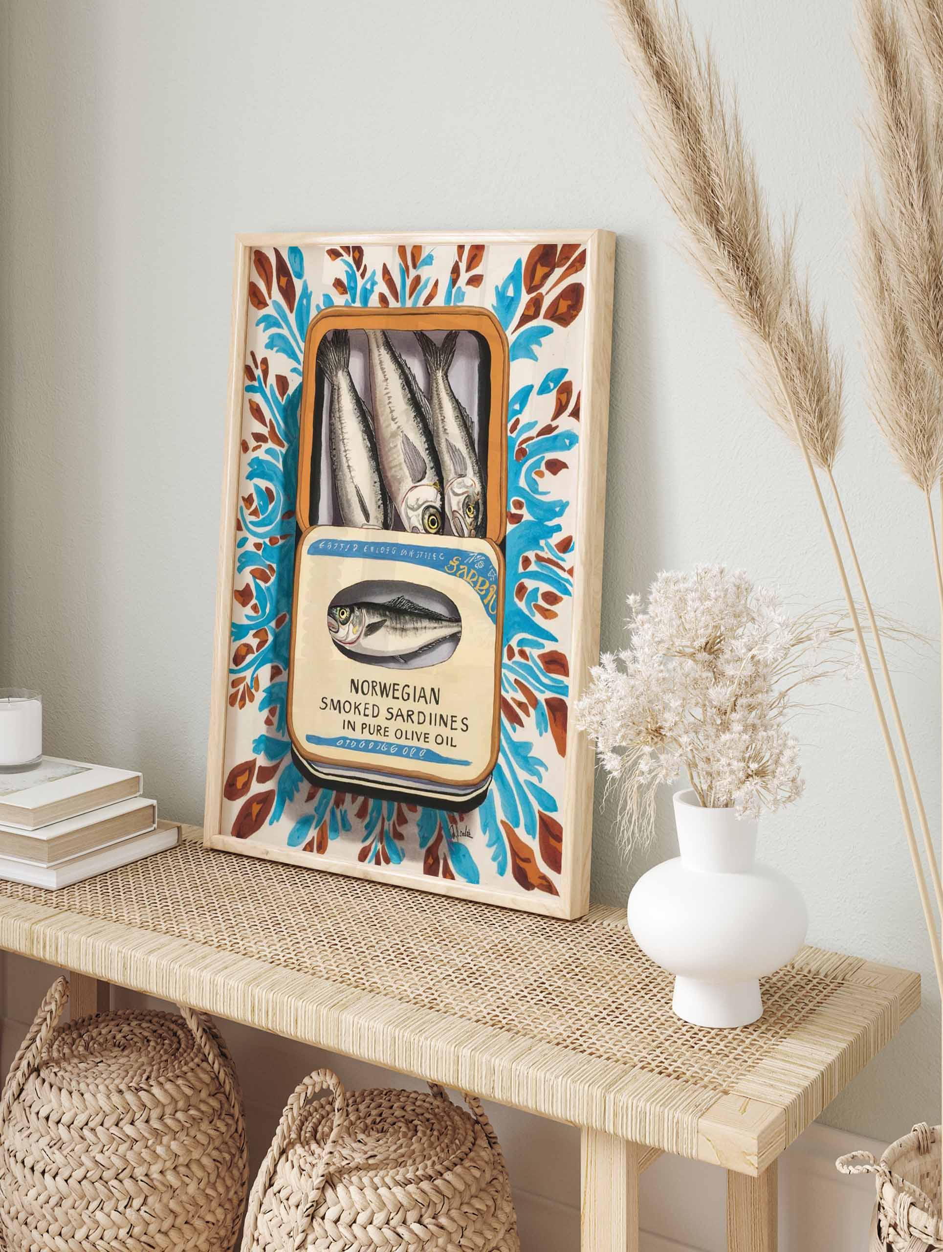 Smoked Sardines Poster