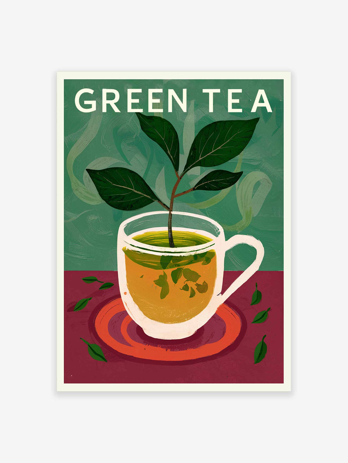 Green Tea Poster