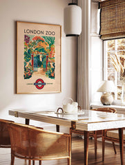 London Zoo Poster