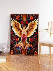 Mexican Phoenix Bird Poster