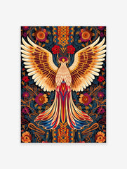 Mexican Phoenix Bird Poster