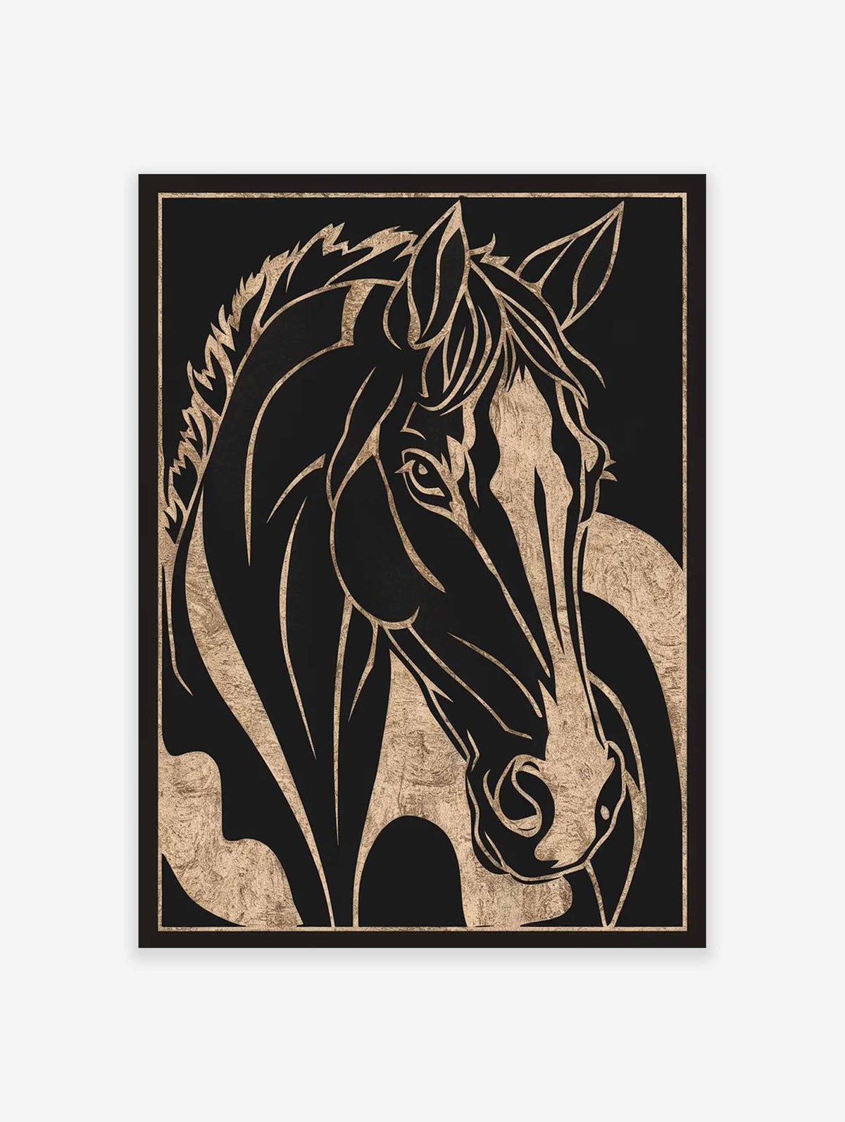 Vintage Horse Poster