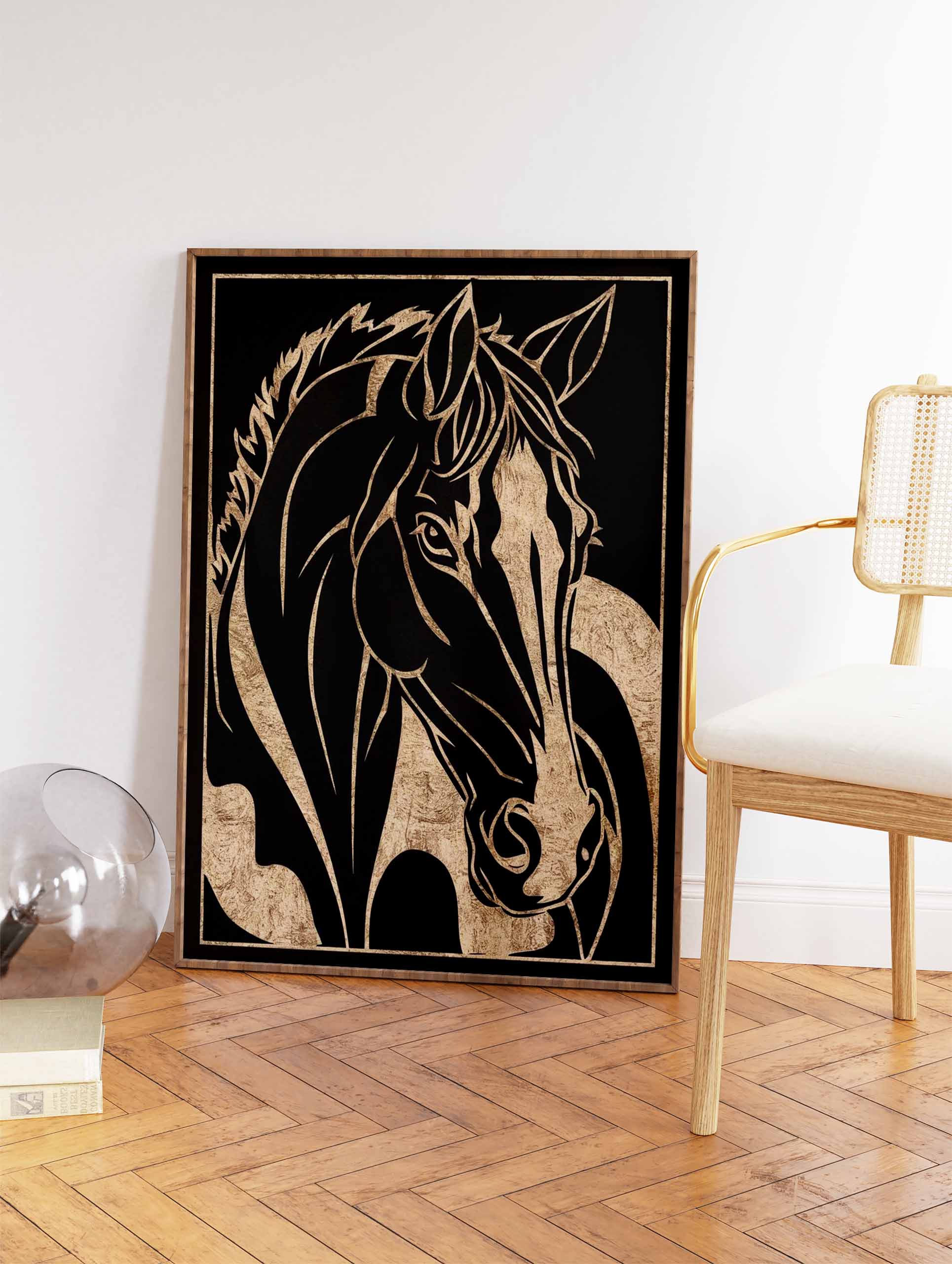 Vintage Horse Poster