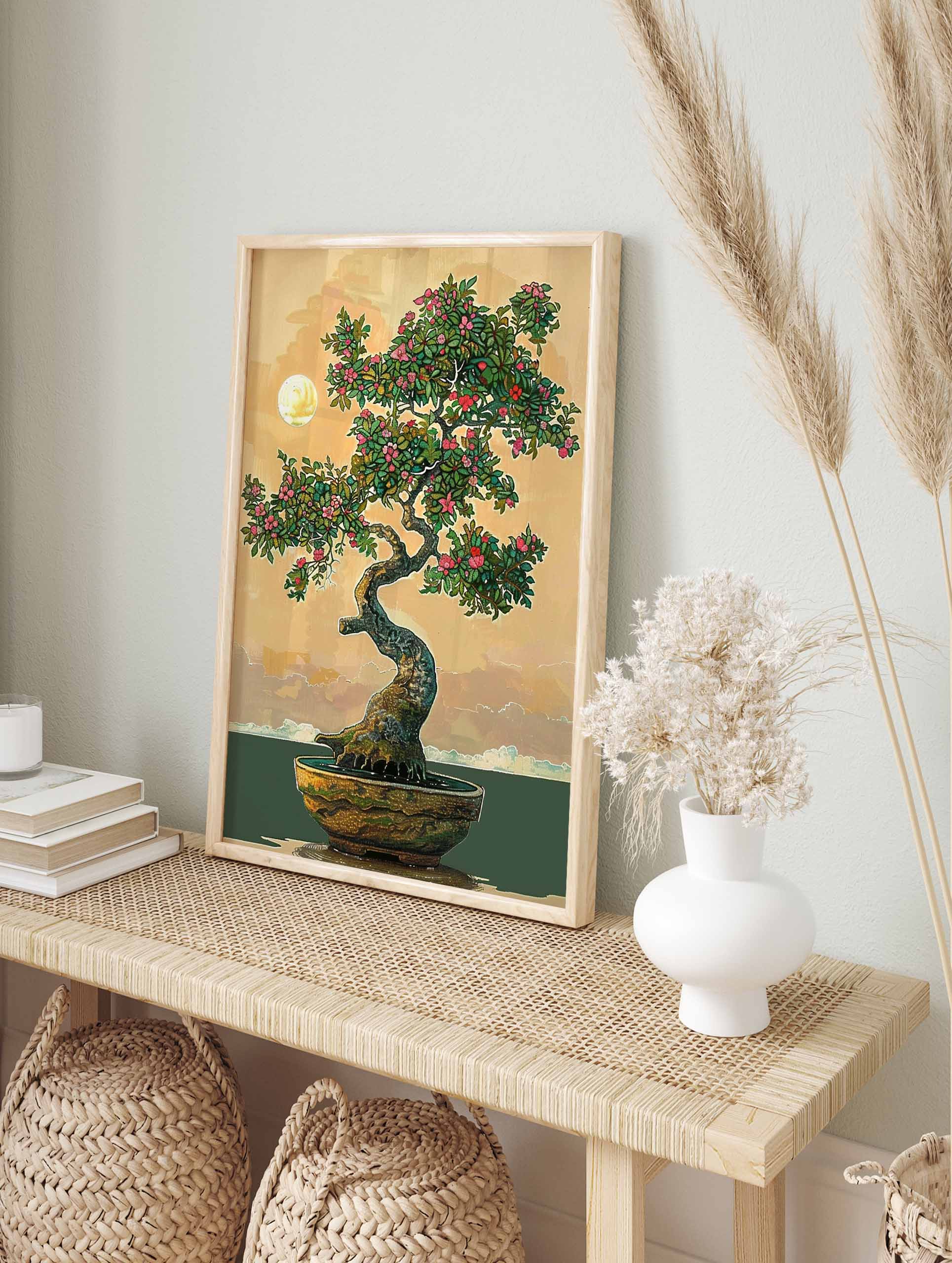 bonsai tree canvas art Bonsai Tree Poster – SAMILA HOME