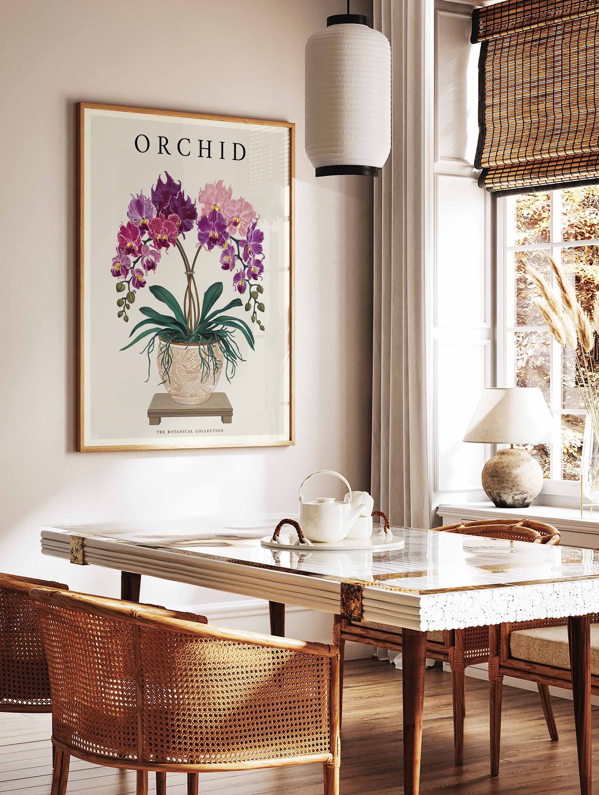 Orchid Flower Poster