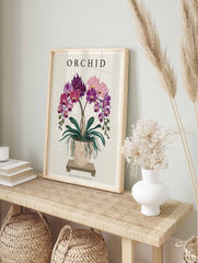 Orchid Flower Poster