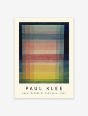 Architecture Of The Plain Poster by Paul Klee, Paul Klee Print