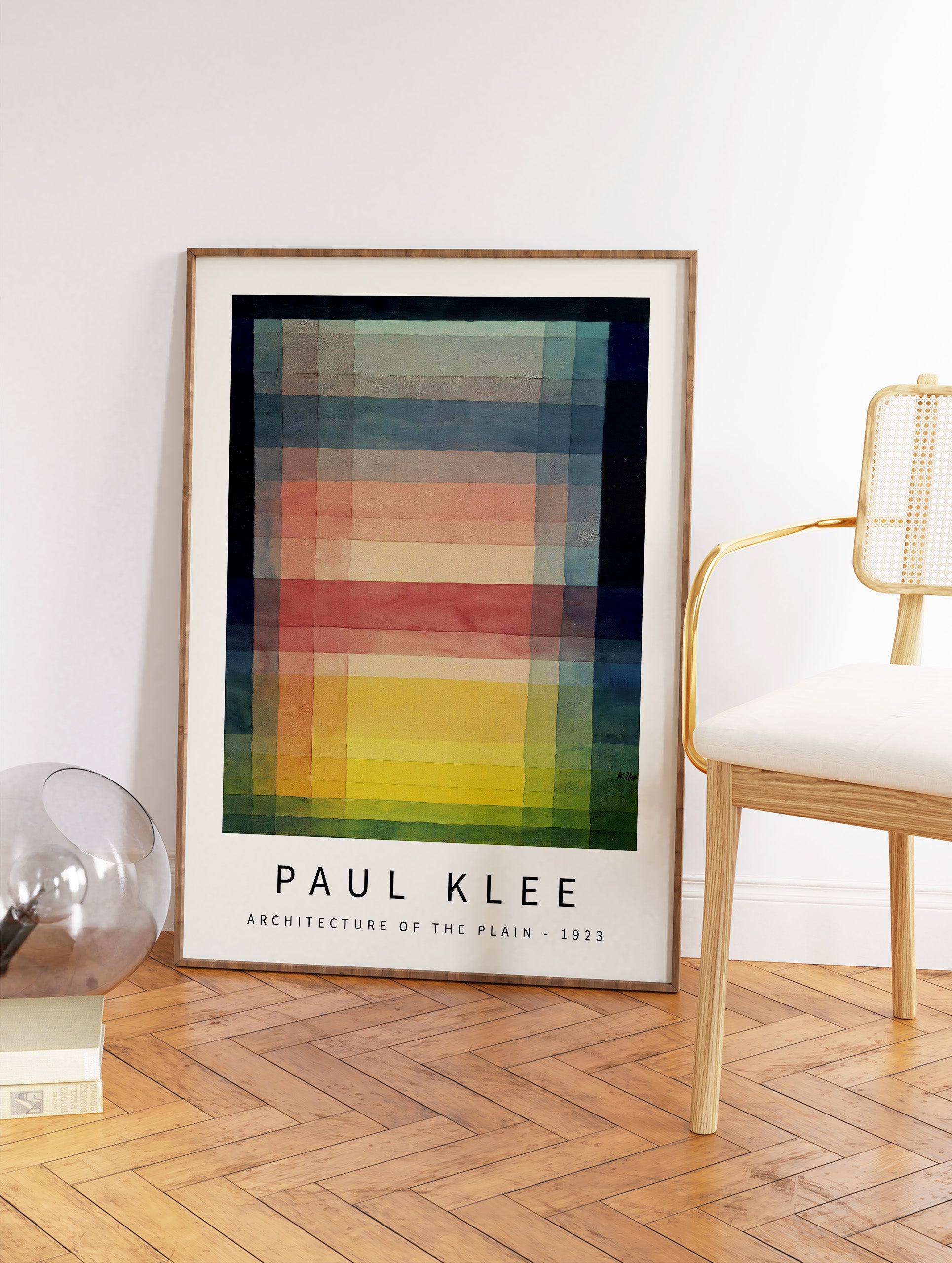 Architecture Of The Plain Poster by Paul Klee, Paul Klee Print