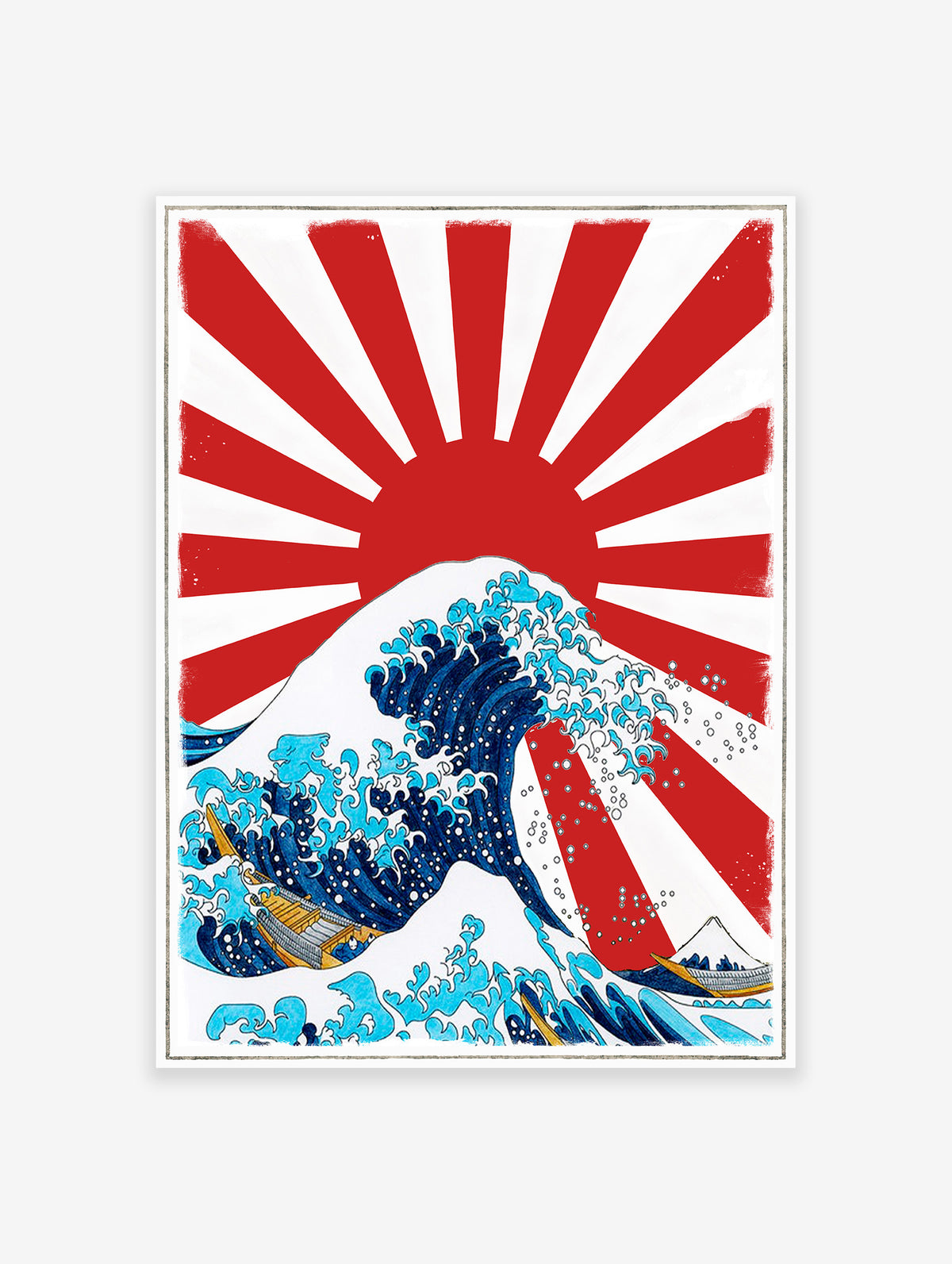 Katsushika Hokusai Wave Poster, The Great Wave Print