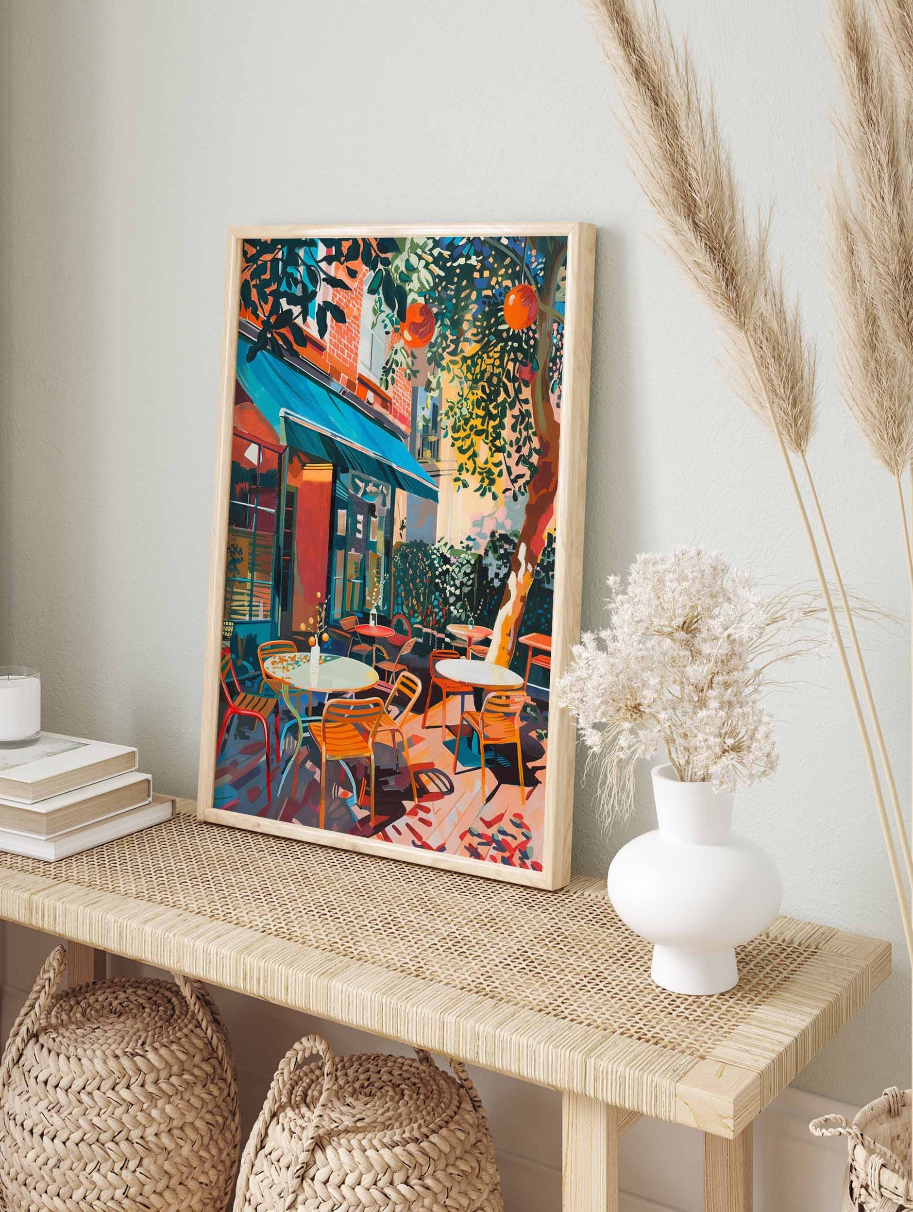 Orange Prints & Orange Wall Art | SAMILA HOME