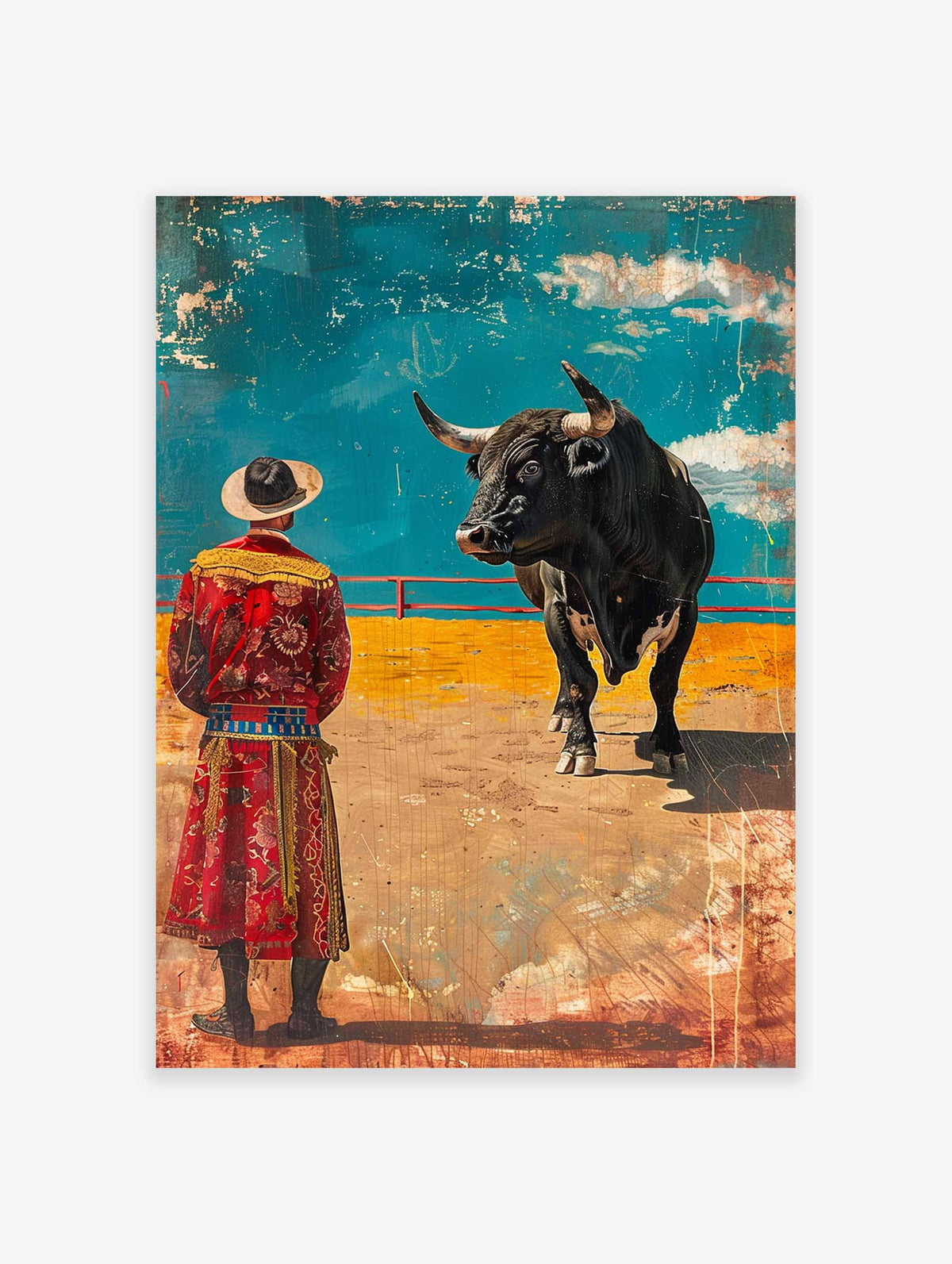 Bullfighting Poster