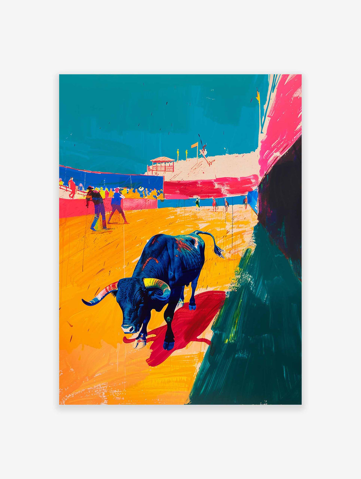 Bullfighting Poster