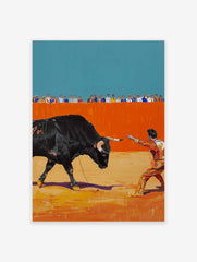 Bullfighting Poster