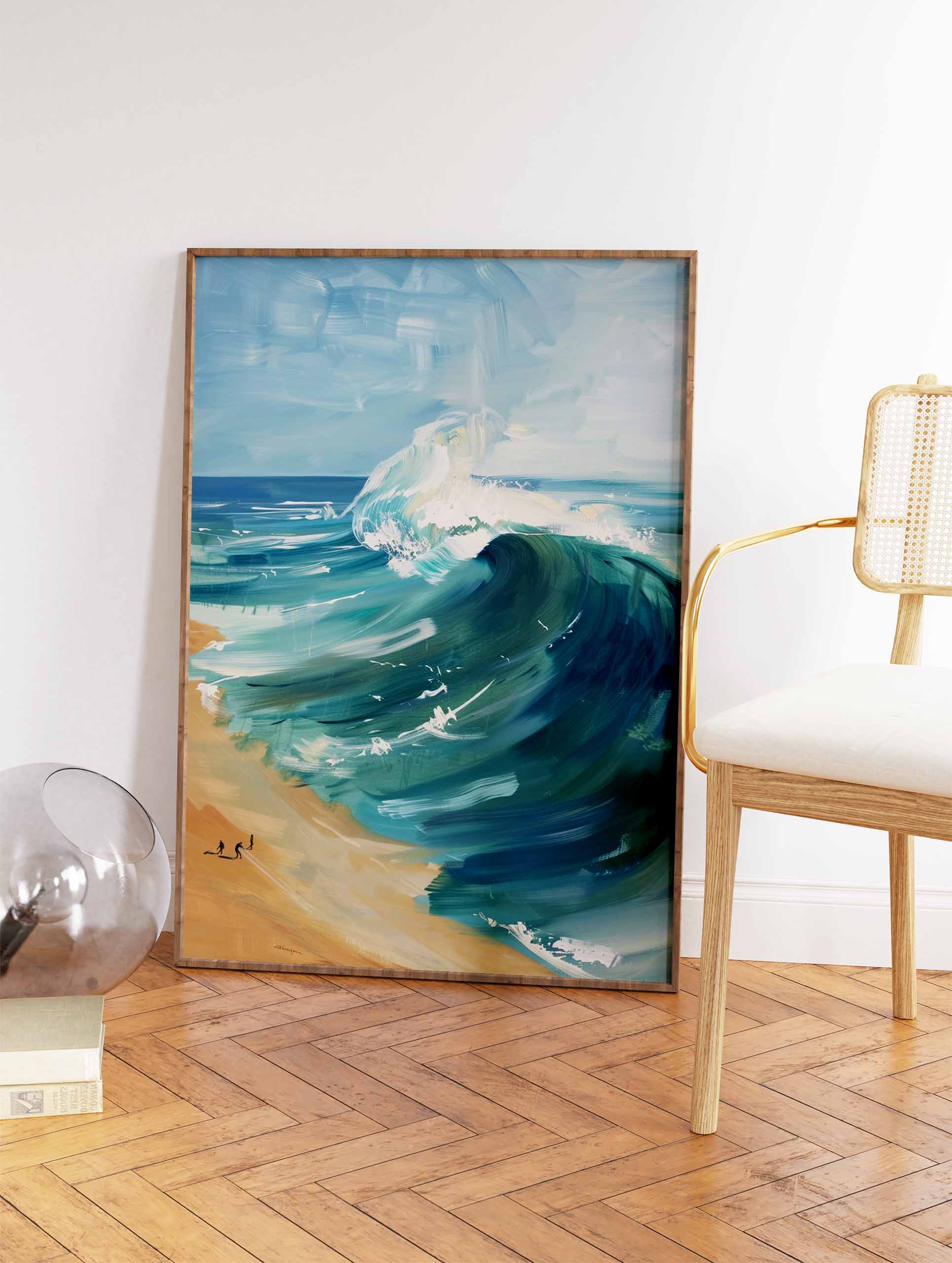 Ocean Wave Poster