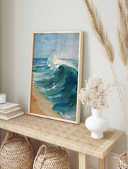 Ocean Wave Poster