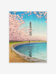 Kawase Hasui Washington Monument Poster, Kawase Hasui Print