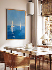 Sail Boats Poster