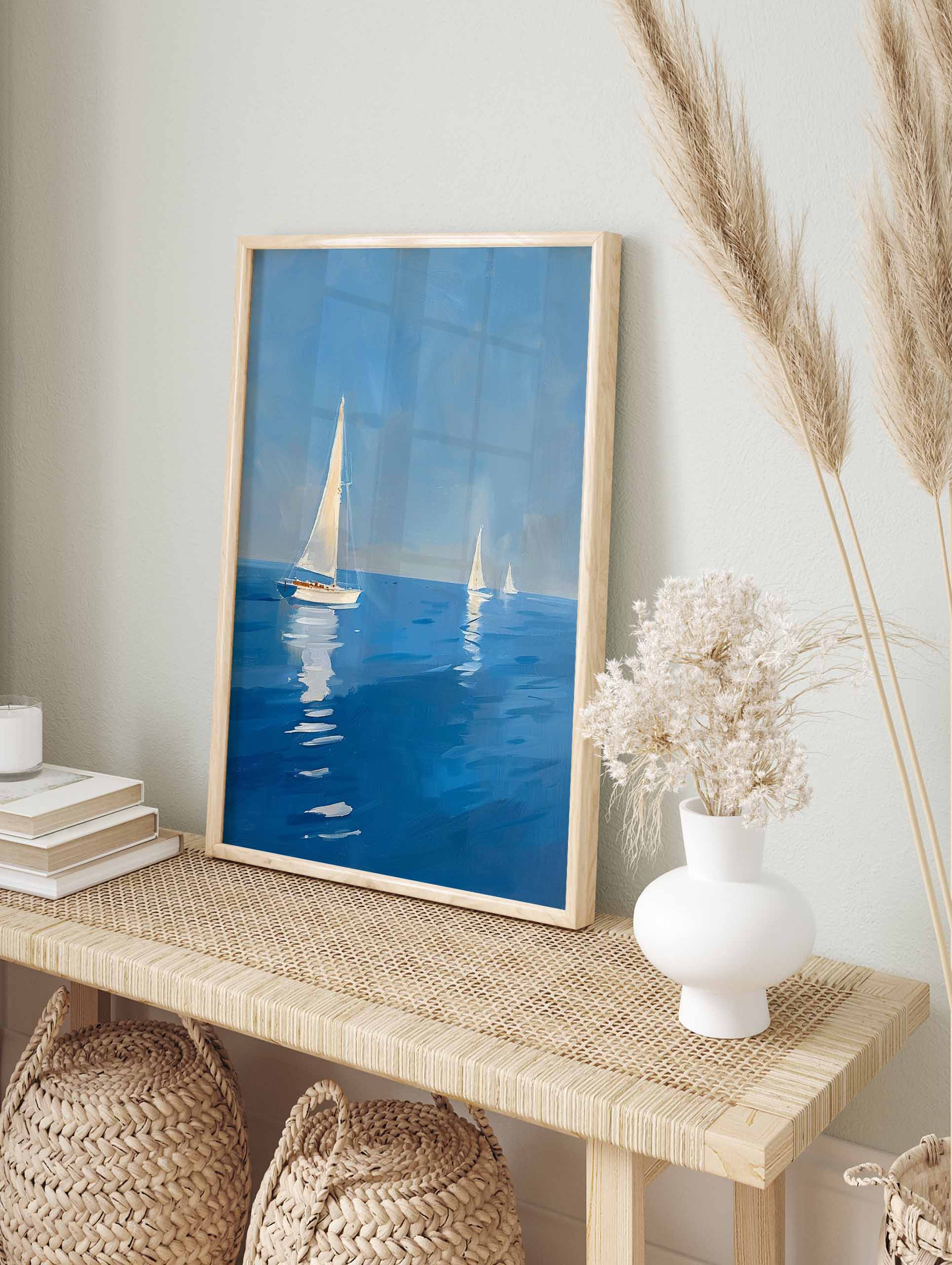 Sail Boats Poster