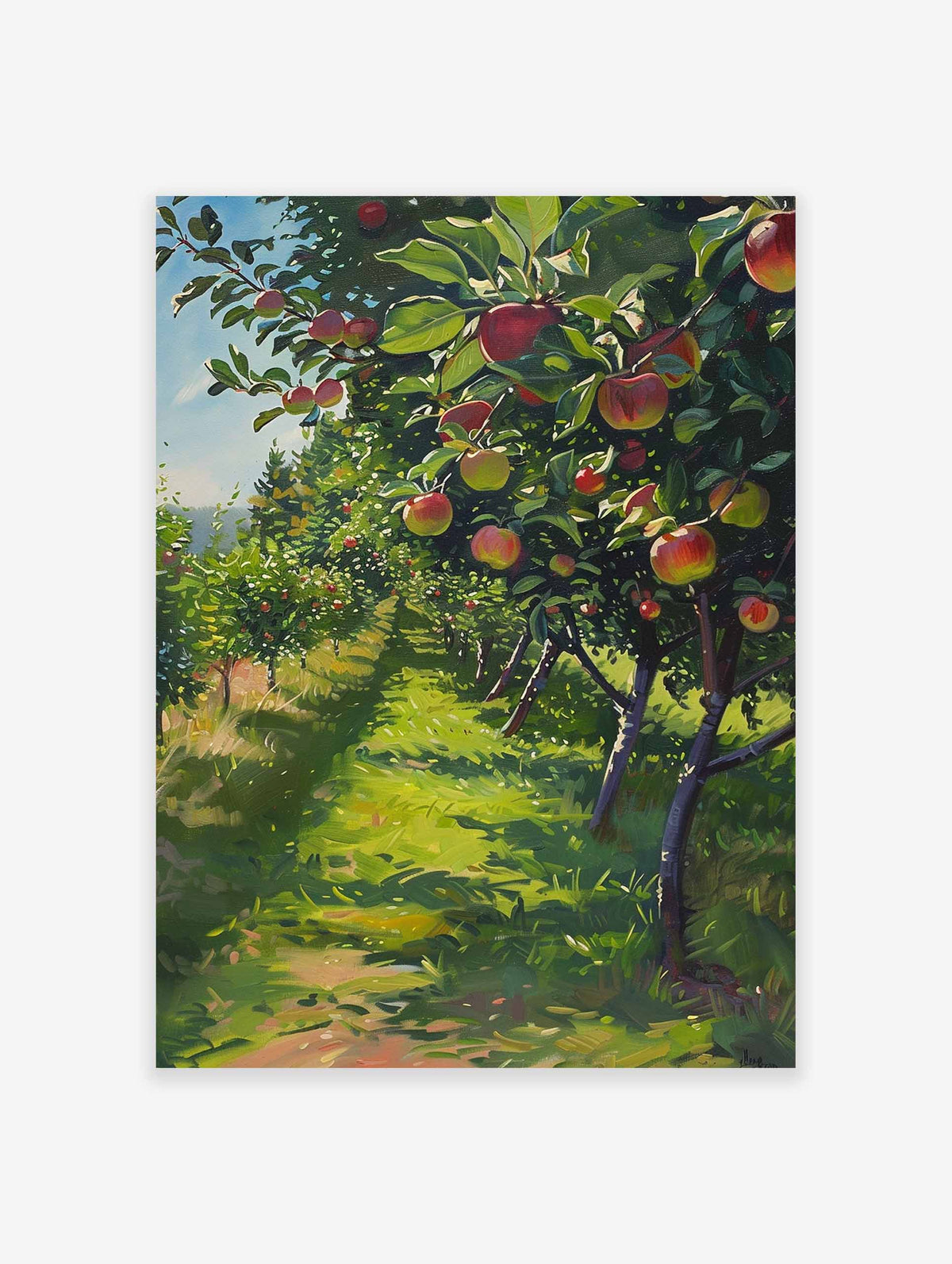 Apple Tree Poster