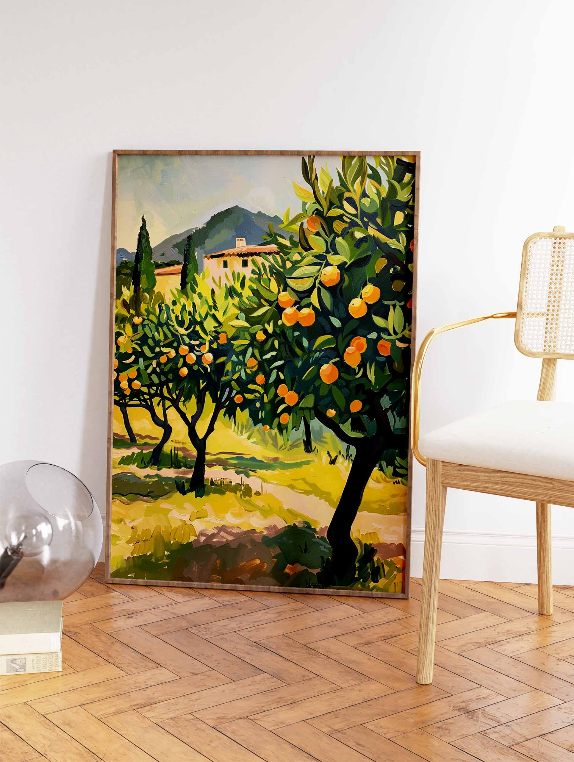 Orange Tree Poster