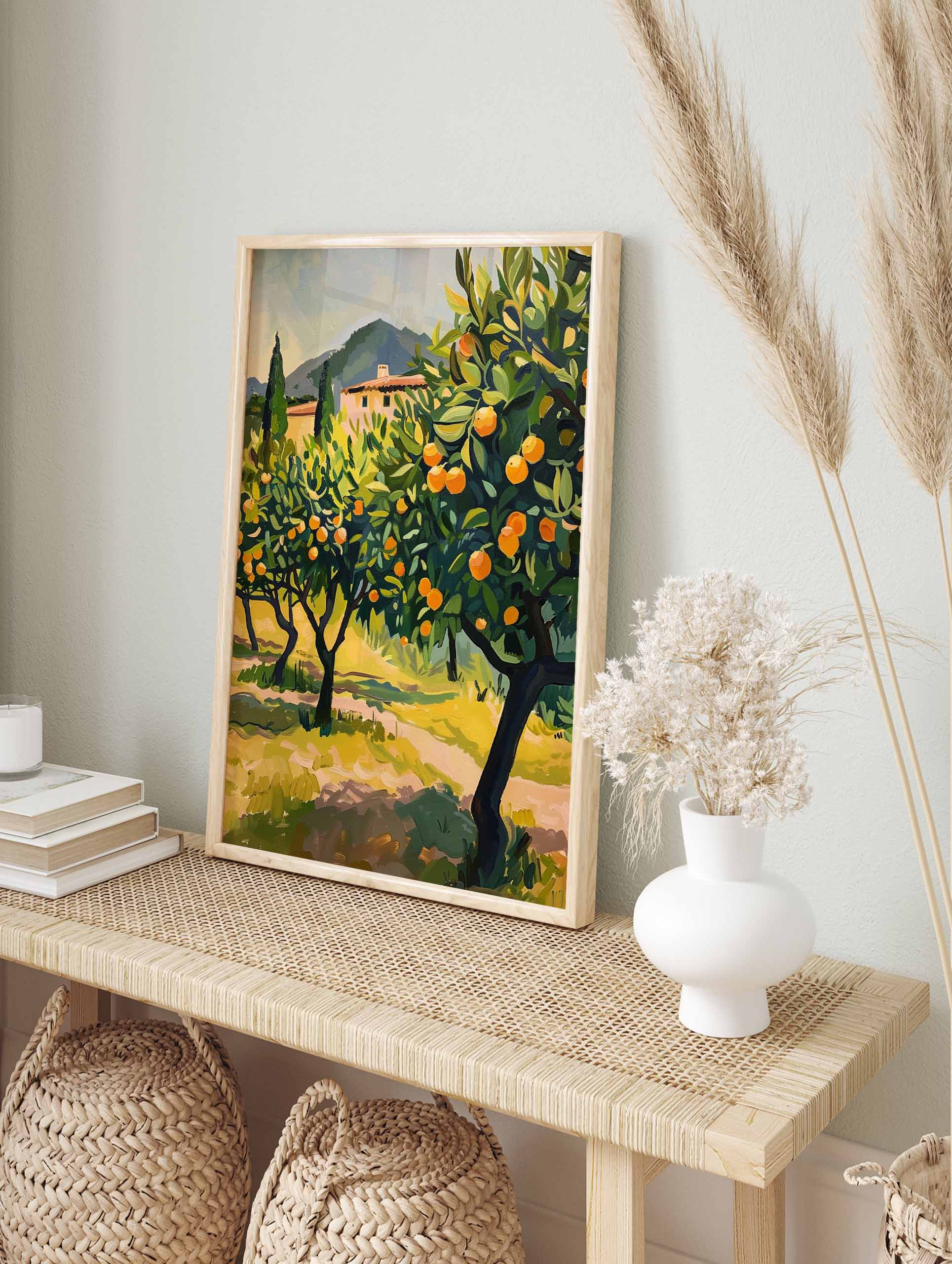 Orange Tree Poster