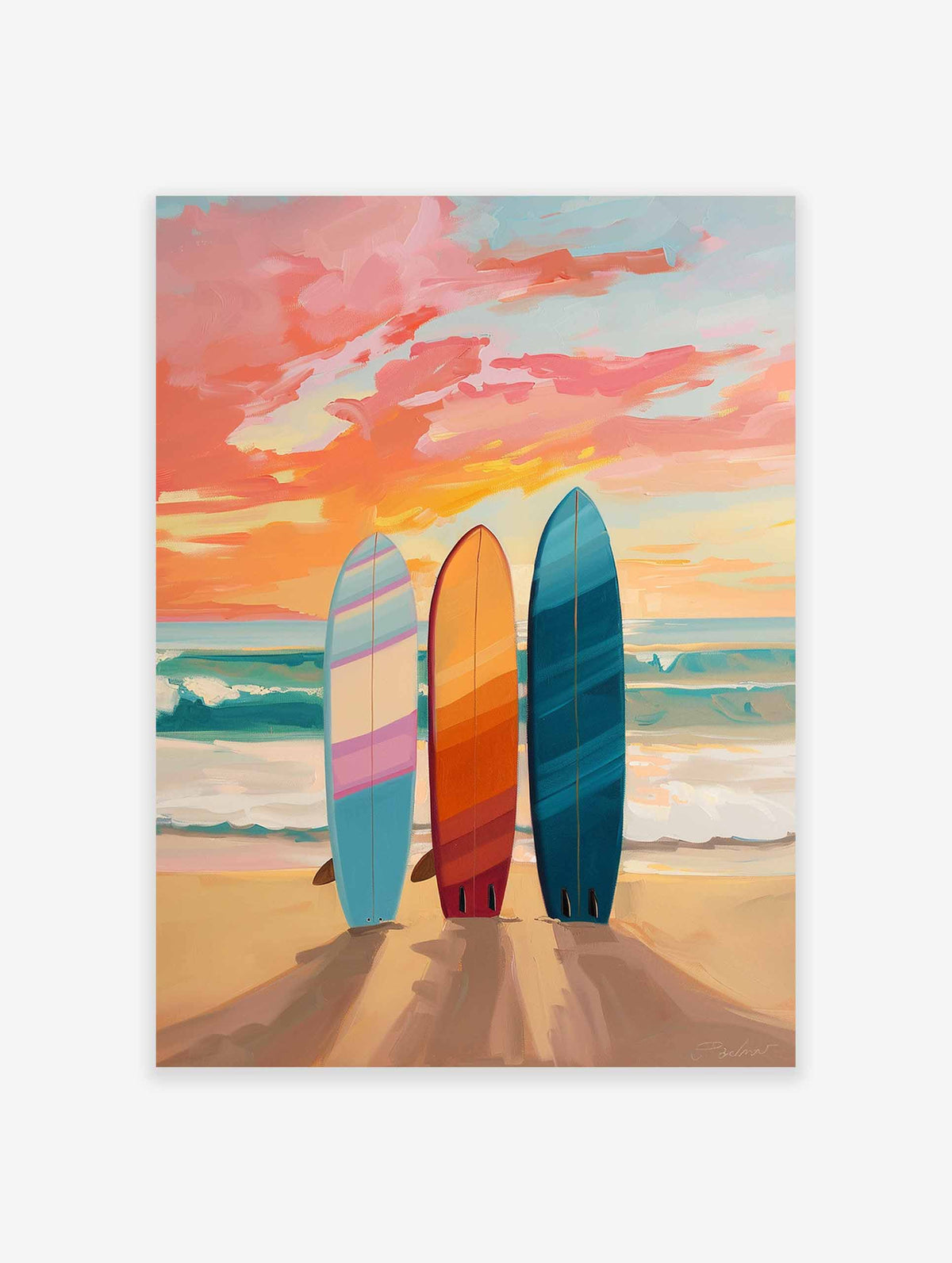 Surfboard Poster