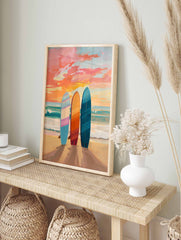 Surfboard Poster