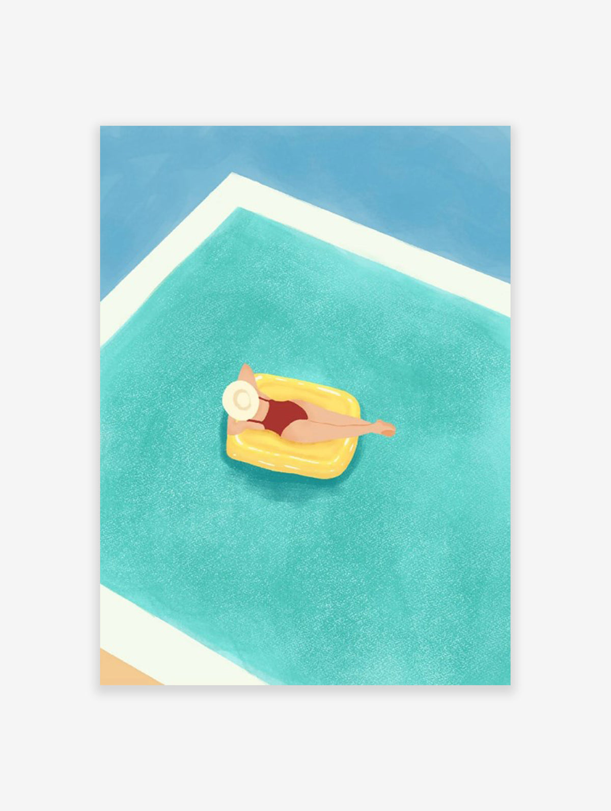 Swimming Pool Poster, Swimming Pool Print