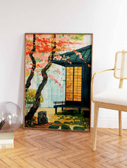 Japanese Tea House Poster