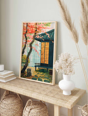 Japanese Tea House Poster