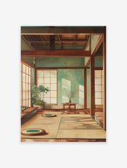 Japanese Tea House Poster