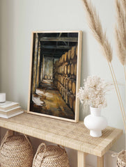 Wine Barrels Poster