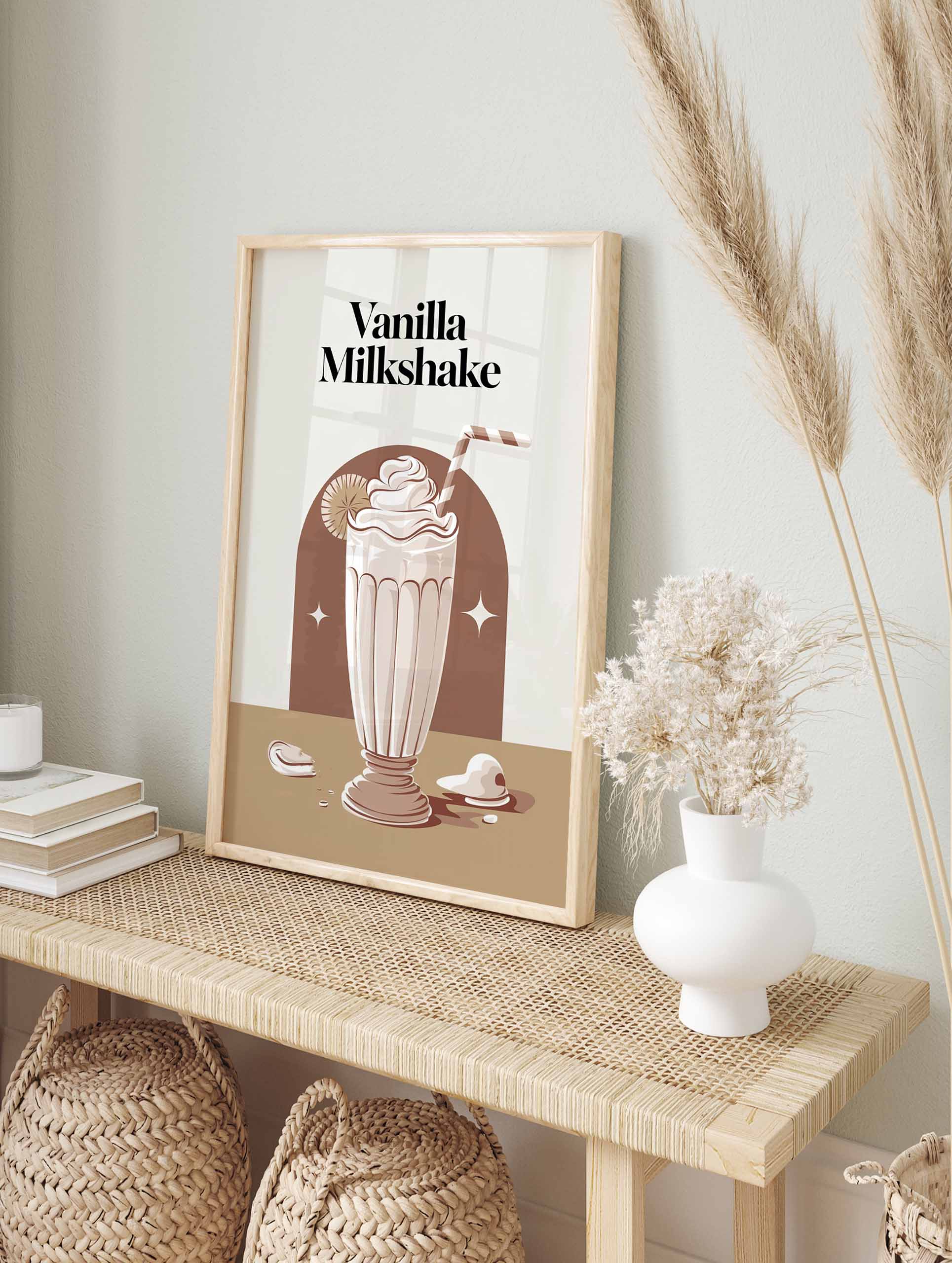 Vanilla Milkshake Poster