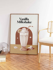 Vanilla Milkshake Poster